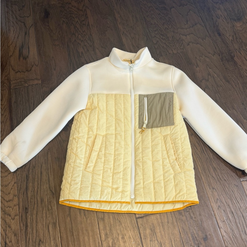 Zara Cream Quilted Jacket